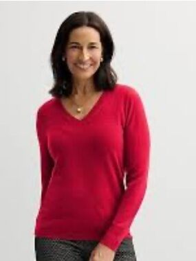 croft & barrow Women's V-Neck Sweater